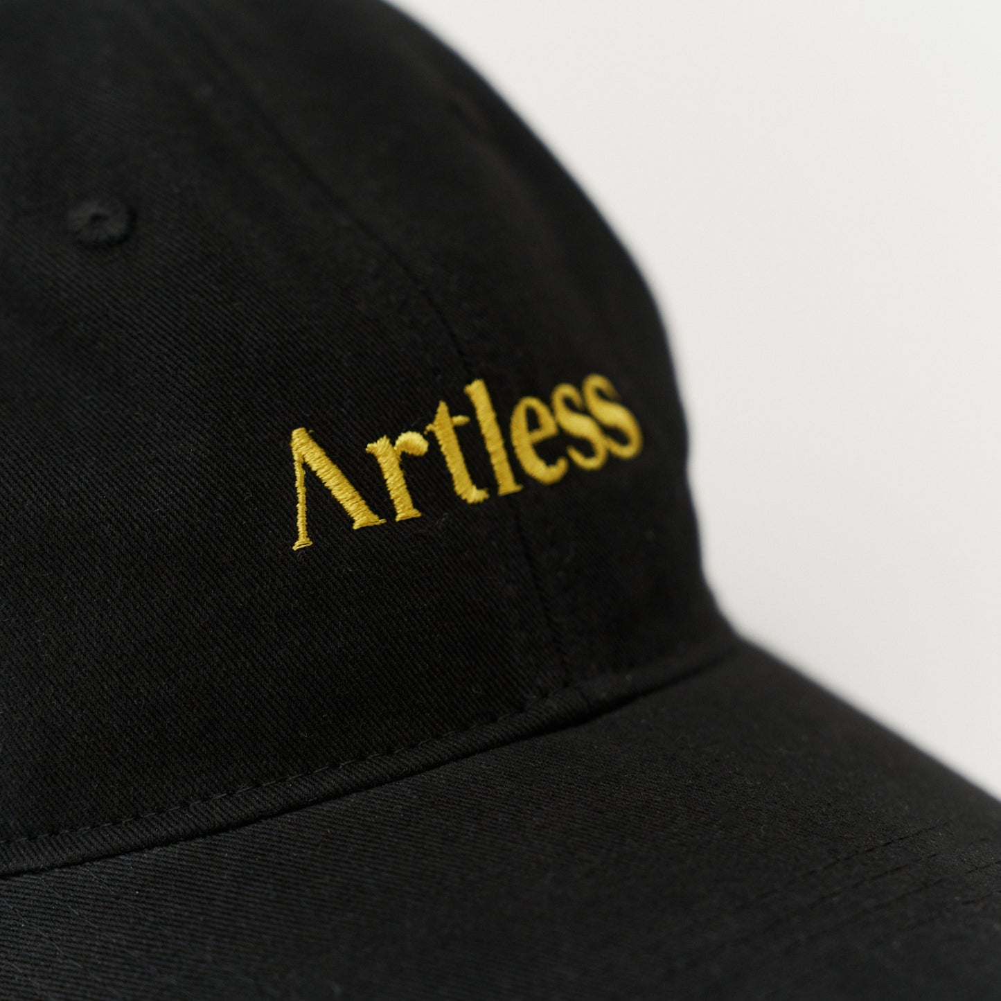 Artless Logo Cap - Black