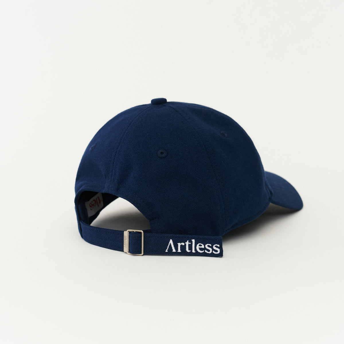 Navy Artless everything is just so much organic dad cap, unstructured 6-panel GOTS organic cotton