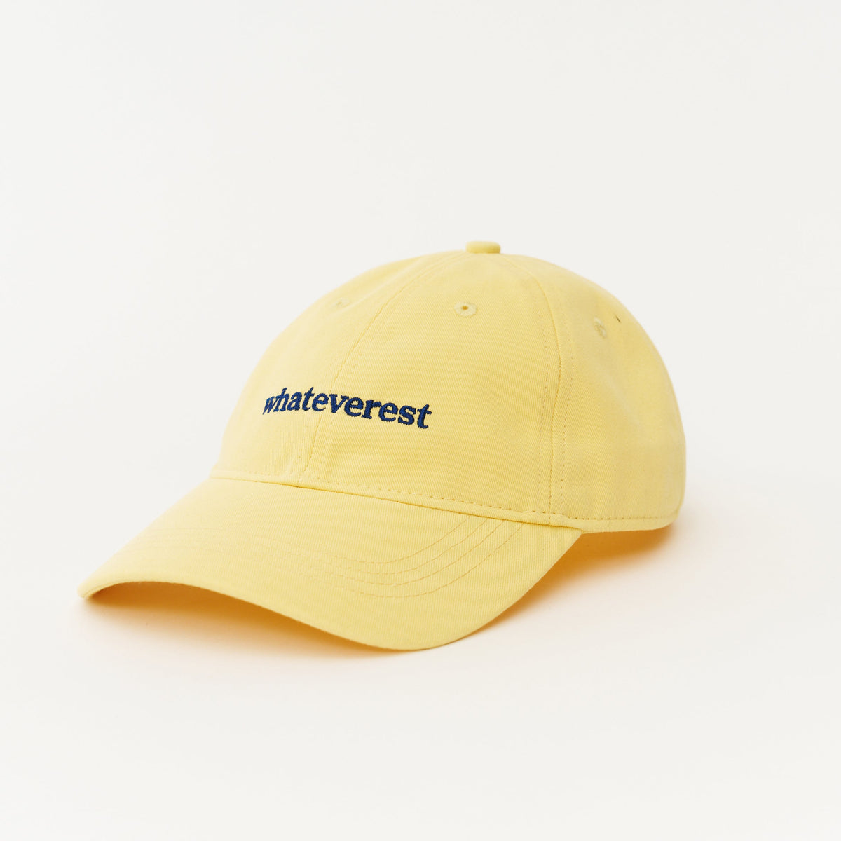 Butter yellow Artless whateverest organic dad cap, unstructured 6-panel GOTS organic cotton