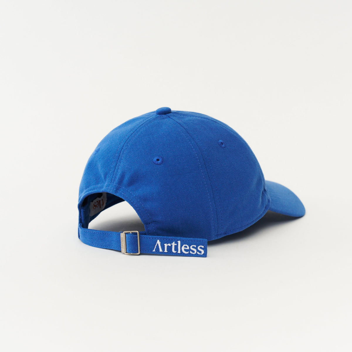 Blue Artless Please Hesitate organic dad cap, unstructured 6-panel GOTS organic cotton