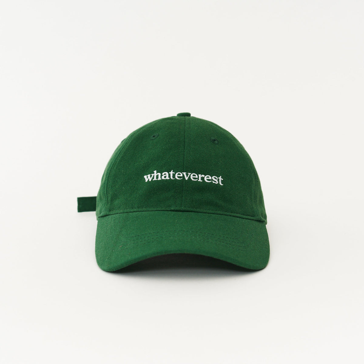 Green Artless whateverest organic dad cap, unstructured 6-panel GOTS organic cotton