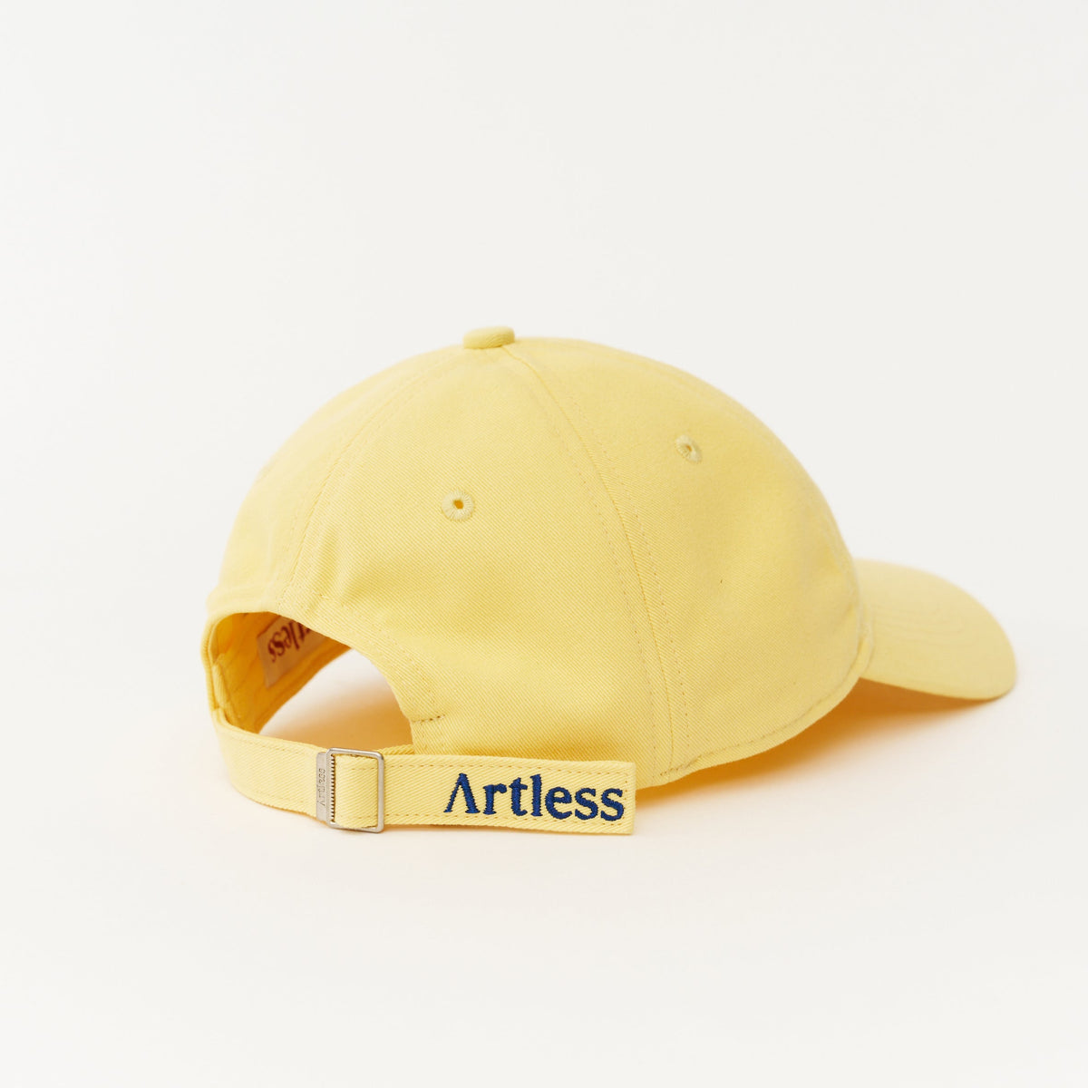 Butter yellow Artless whateverest organic dad cap, unstructured 6-panel GOTS organic cotton
