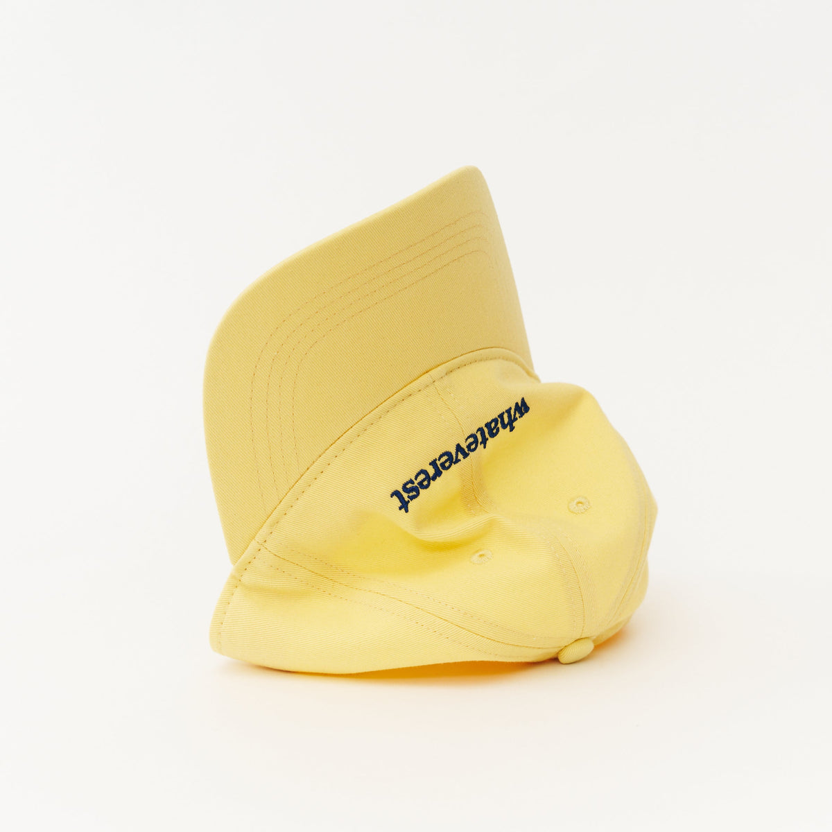 Butter yellow Artless whateverest organic dad cap, unstructured 6-panel GOTS organic cotton