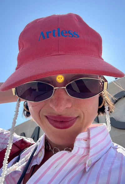 Artless cap, worn and photographed by a customer